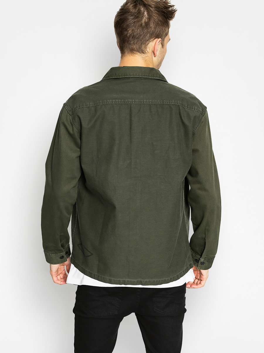 Quiksilver Hemd Counter Fire LS (olive)