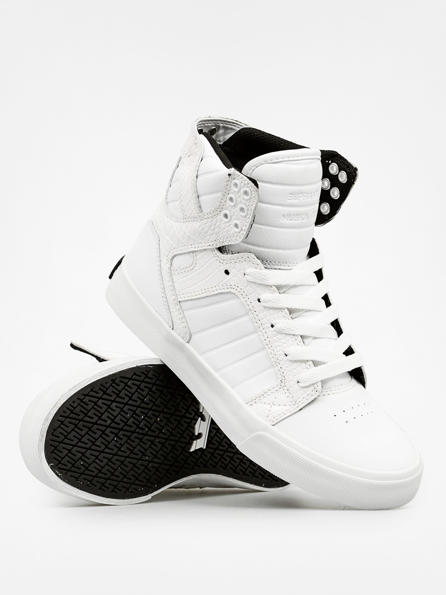 Supra Shoes Skytop Wmn (white/croc white)