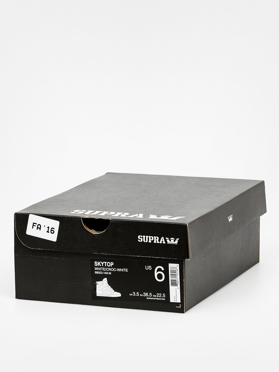 Supra Shoes Skytop Wmn (white/croc white)