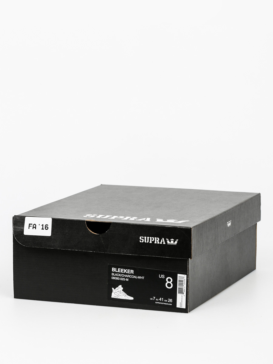 Supra Shoes Bleeker (black/charcoal white)