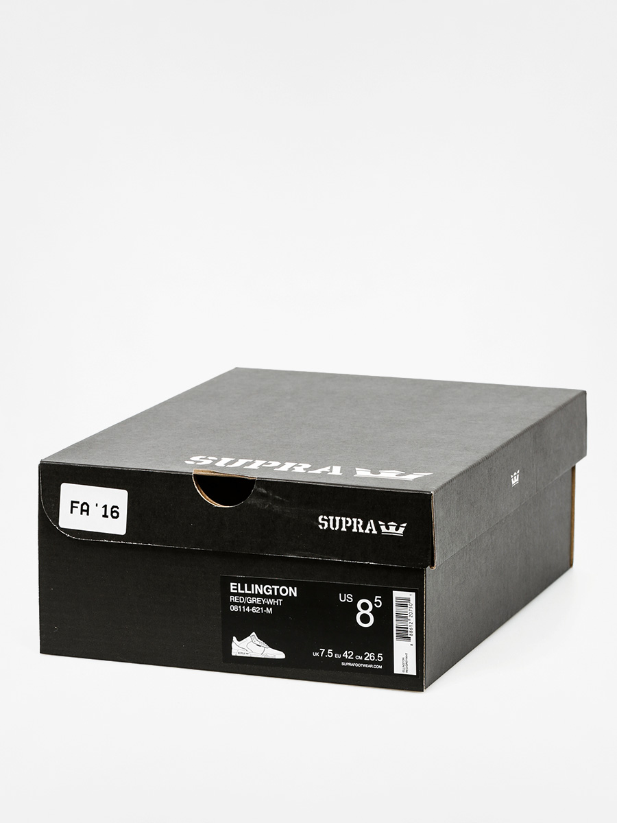 Supra Schuhe Ellington (red/grey white)
