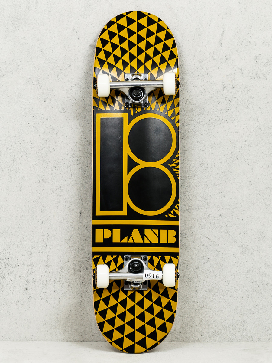 Plan B Skateboard Team Op (gold/black)