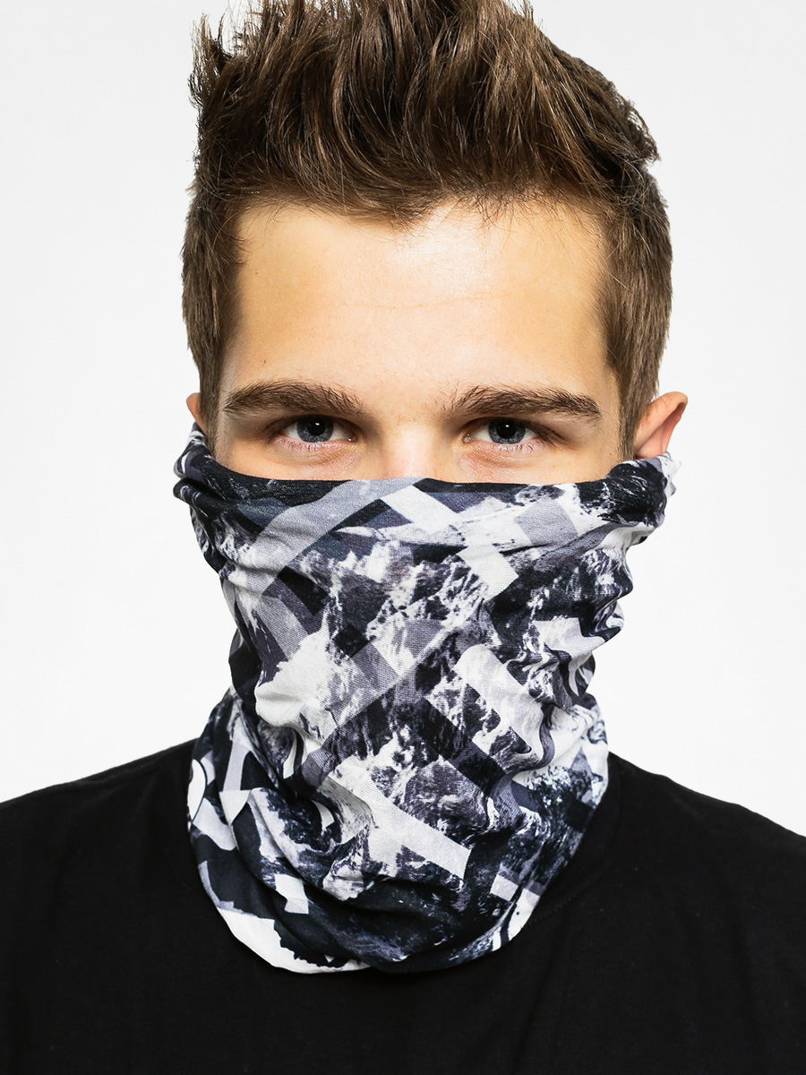 Buff Neckwarmer Mountaintop (grey)