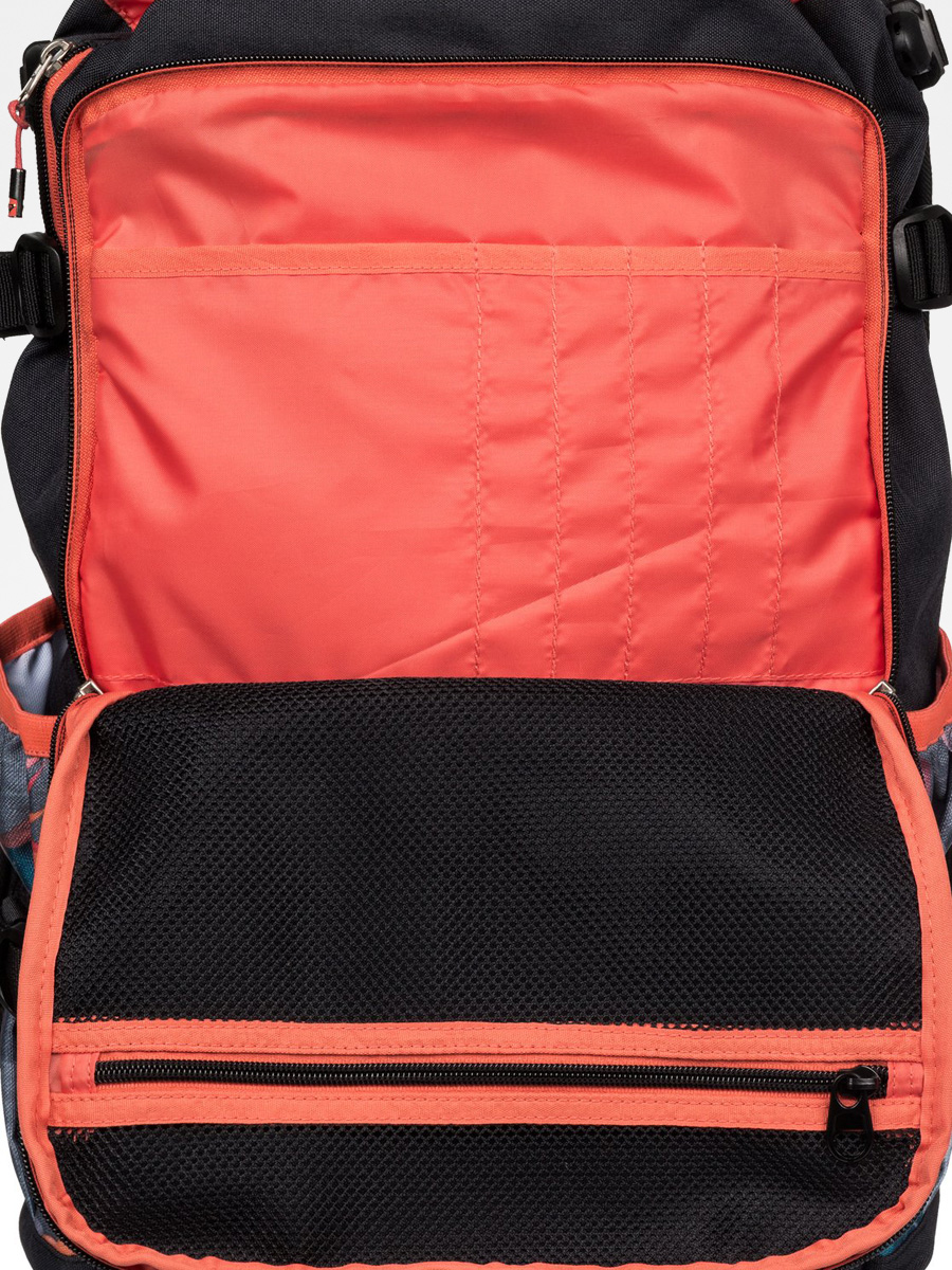 Roxy Backpack Tribute Wmn (black/grey/flowers)