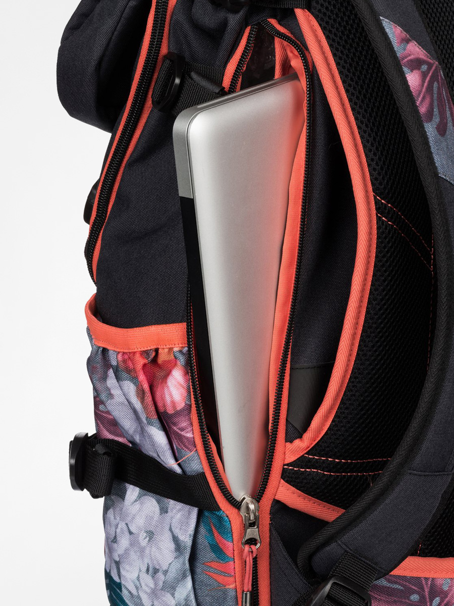 Roxy Backpack Tribute Wmn (black/grey/flowers)