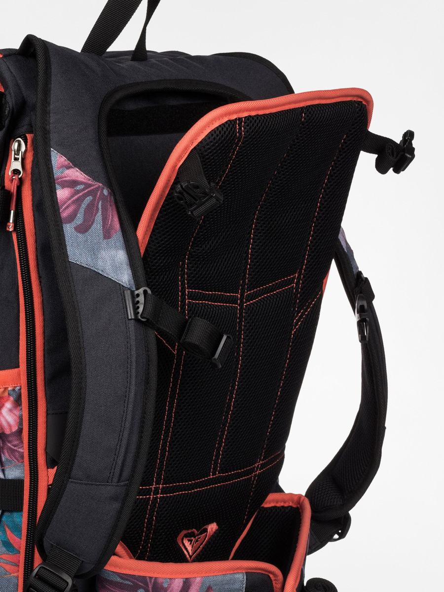 Roxy Backpack Tribute Wmn (black/grey/flowers)