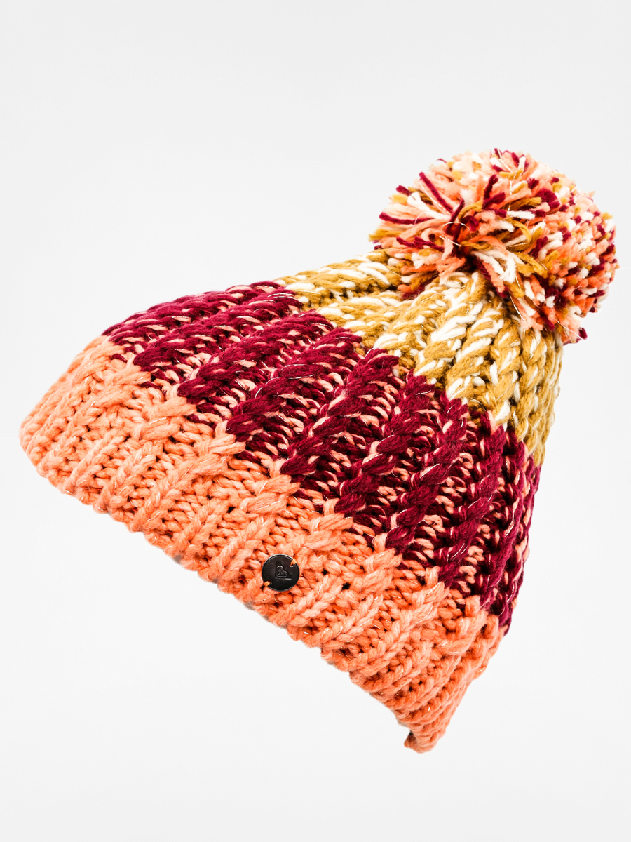 Roxy Mütze Polly Beanie Wmn (orange/burgundy/tan)