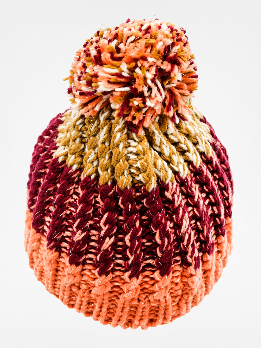 Roxy Mütze Polly Beanie Wmn (orange/burgundy/tan)