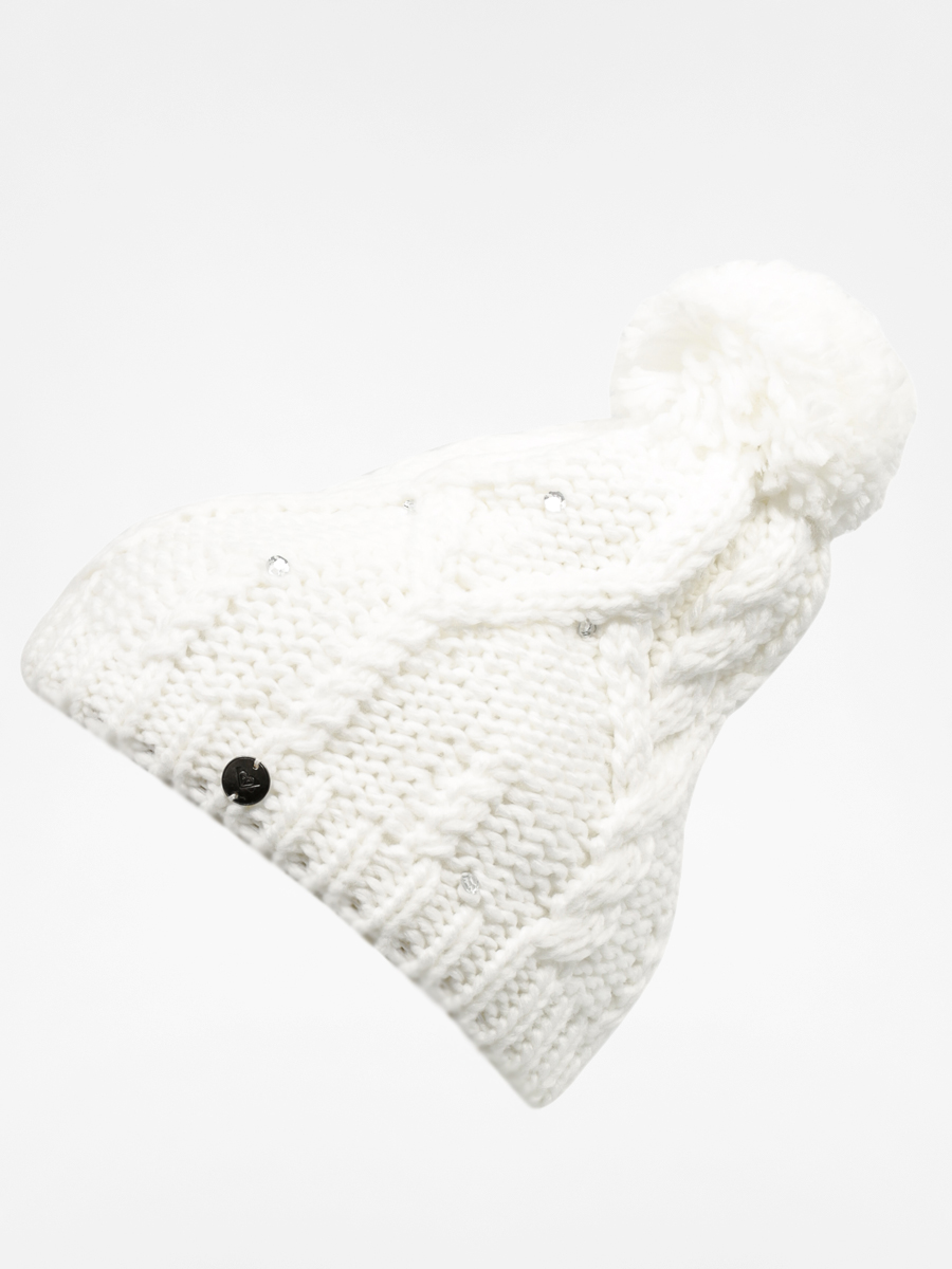 roxy white beanie