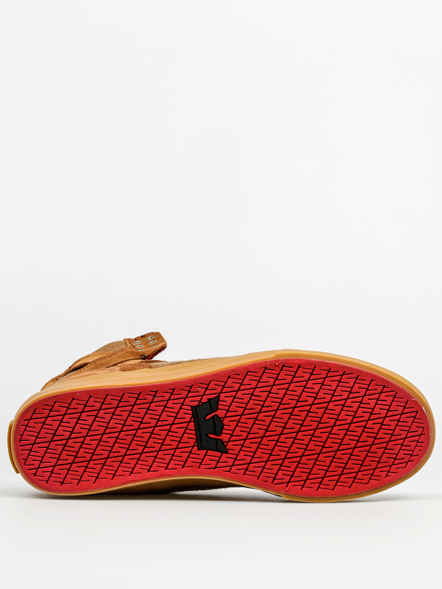 Supra Shoes Skytop (brown/red gum)