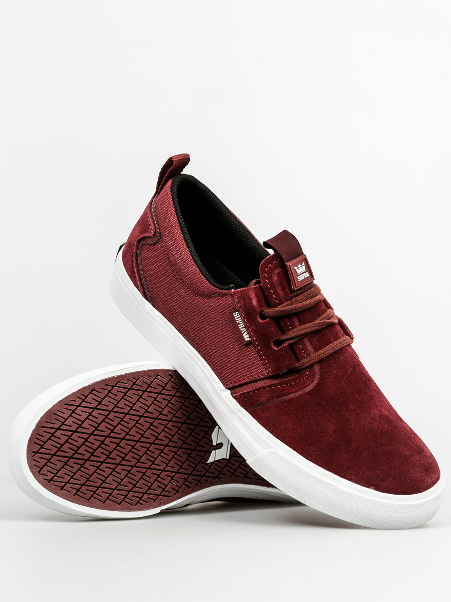 Supra Shoes Flow (burgundy/white)