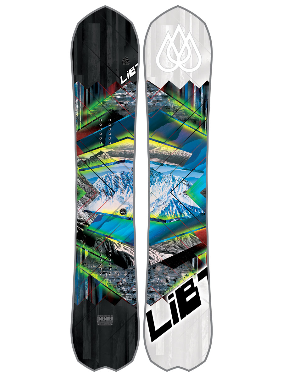 Herren Lib Tech Snowboard T Rice Gld Mbr Fp