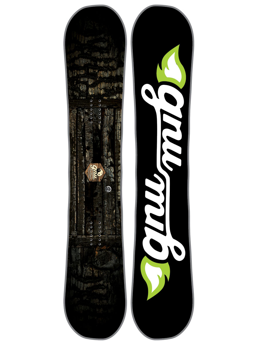 Mens Gnu Snowboard Eco Choice C2 (black/black)