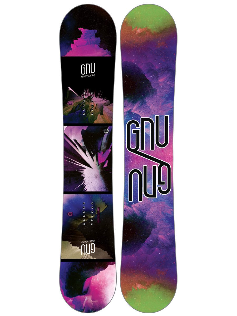 Womens Gnu Snowboard Velvet Gnuru EC2