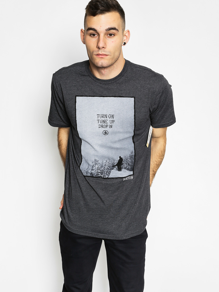 Burton T-shirt Drop In Slim (true black 