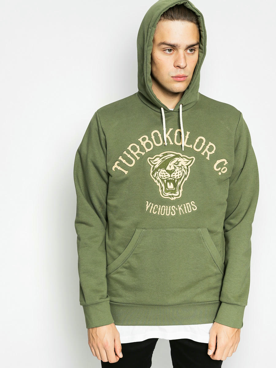 turbo green hoodie