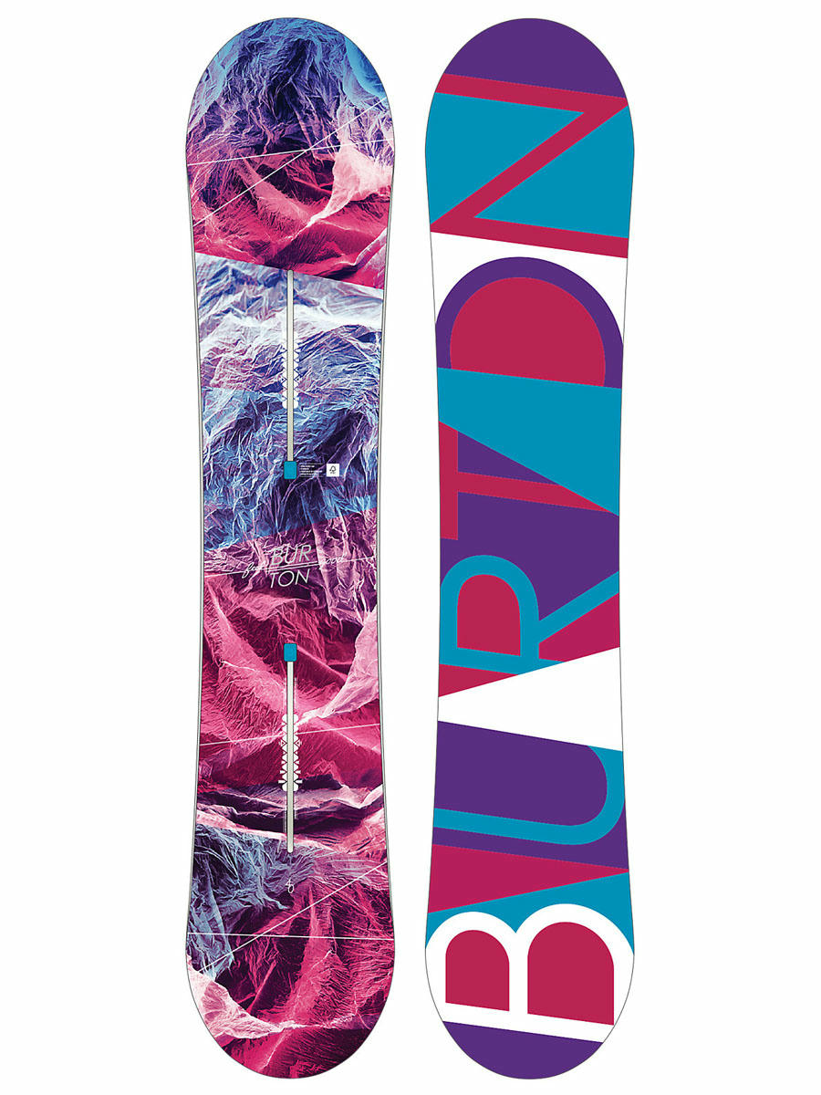 Womens Burton Snowboard Feelgood purple