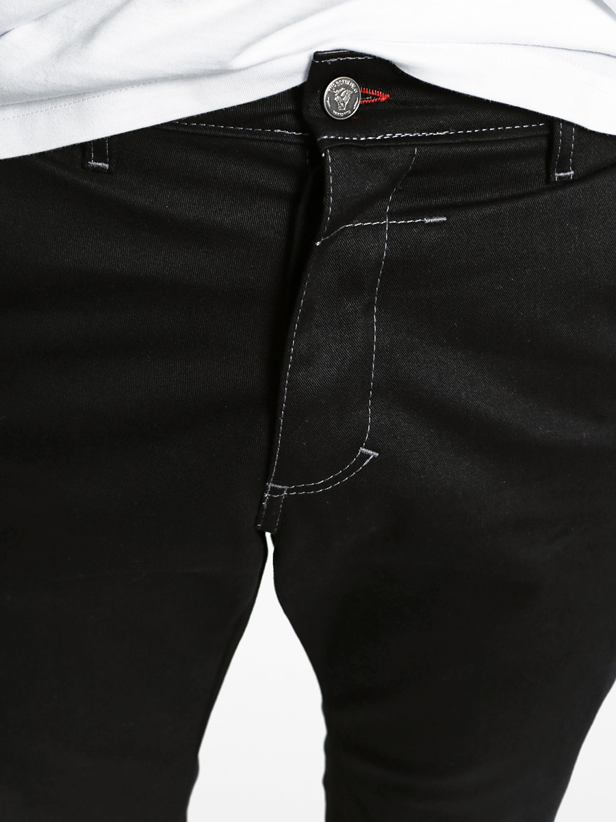 Turbokolor Pants Trainer Chino (black reflec)