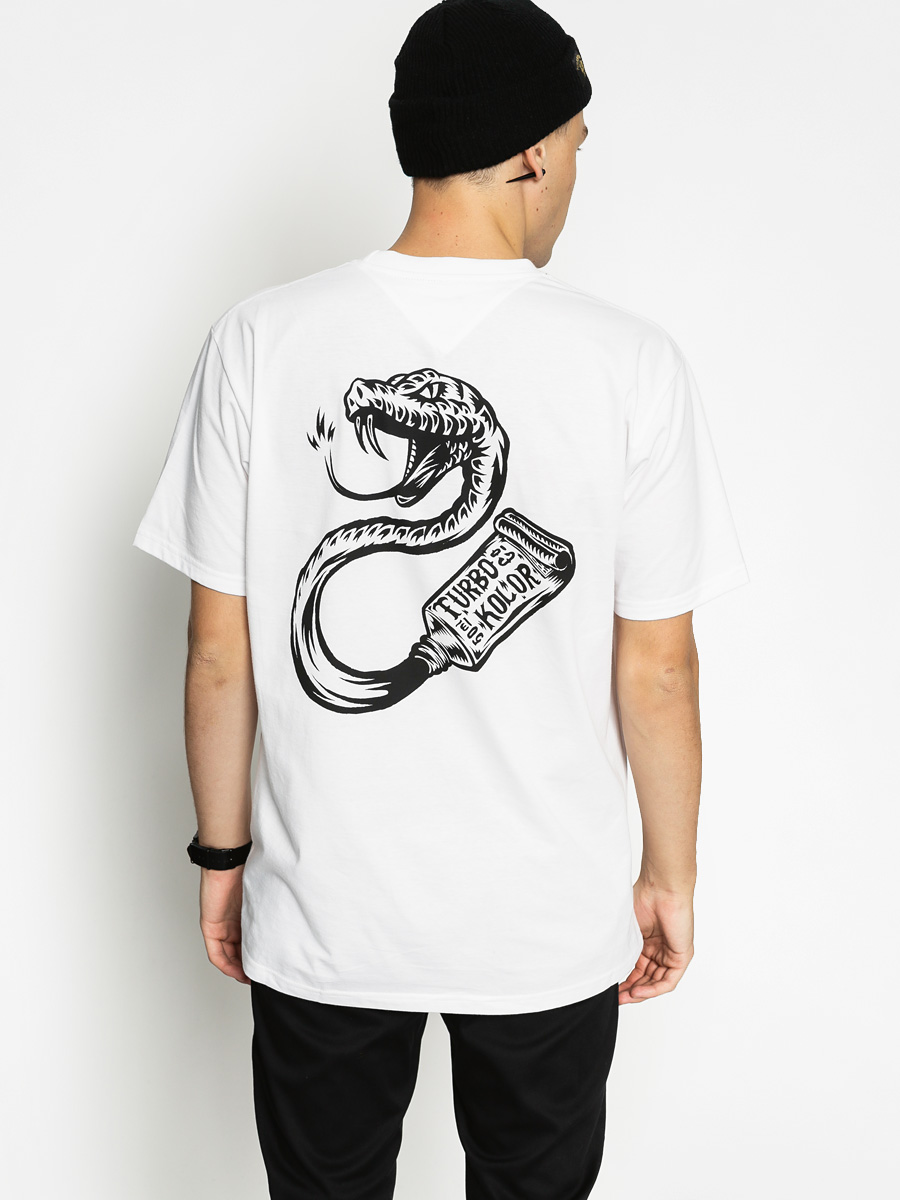 Turbokolor T-shirt Bite (white)