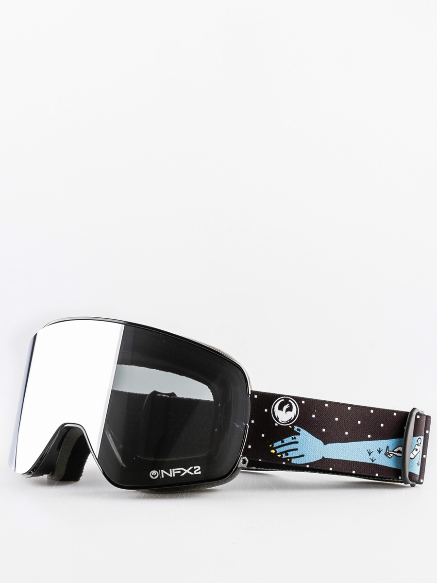 Dragon Goggles NFX2 (forest bailey sig/mirror ion/yellow blue ion)