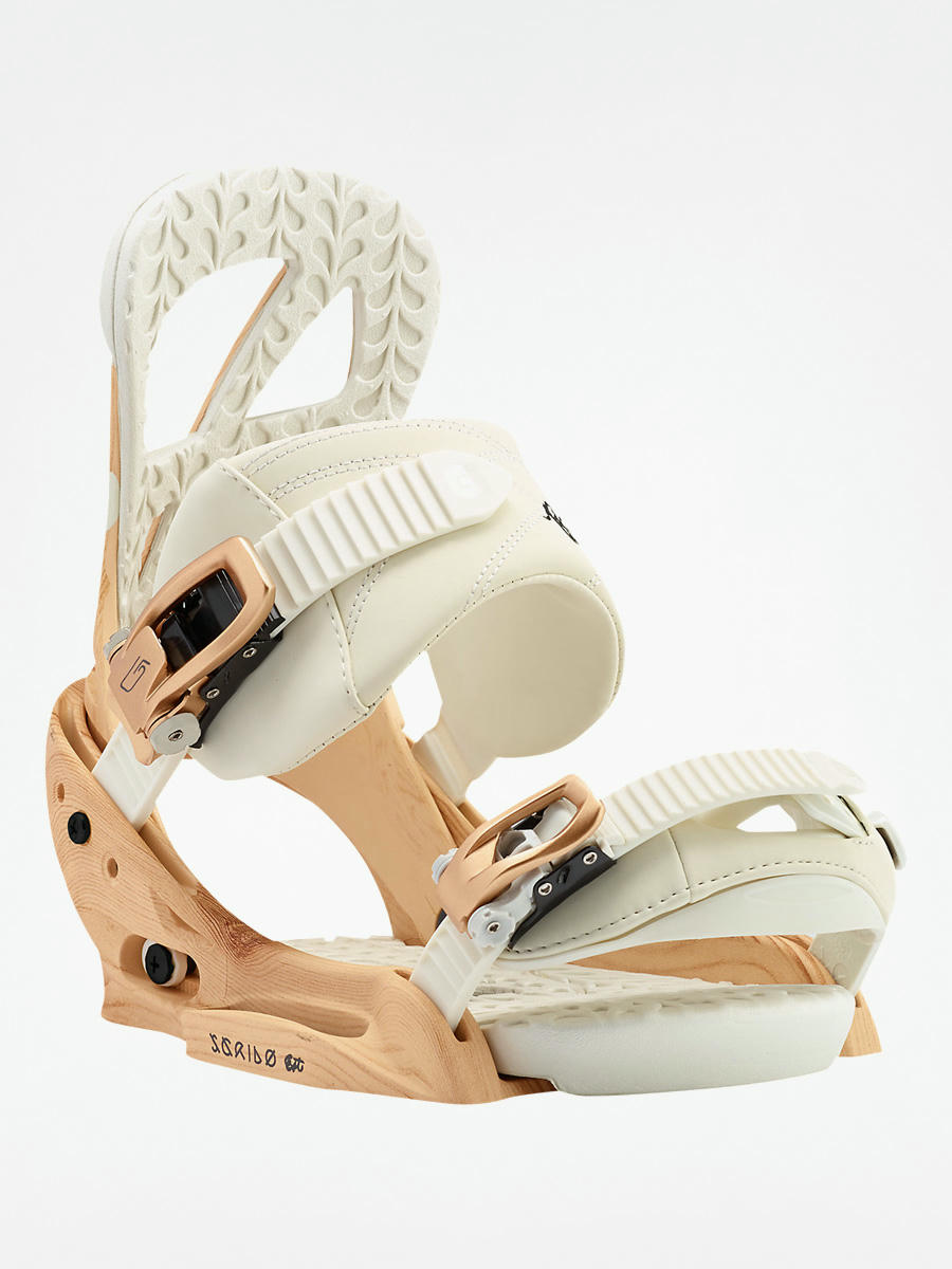 Womens Burton Snowboard bindings Scribe Est timber