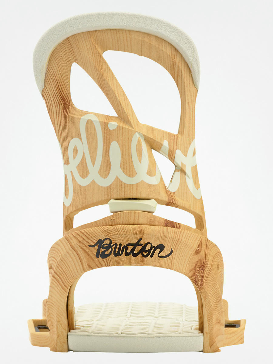 Womens Burton Snowboard bindings Scribe Est timber