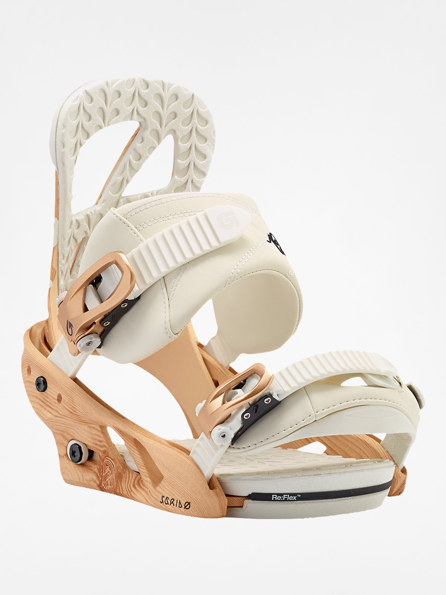 Womens Burton Snowboard bindings Scribe (timber)