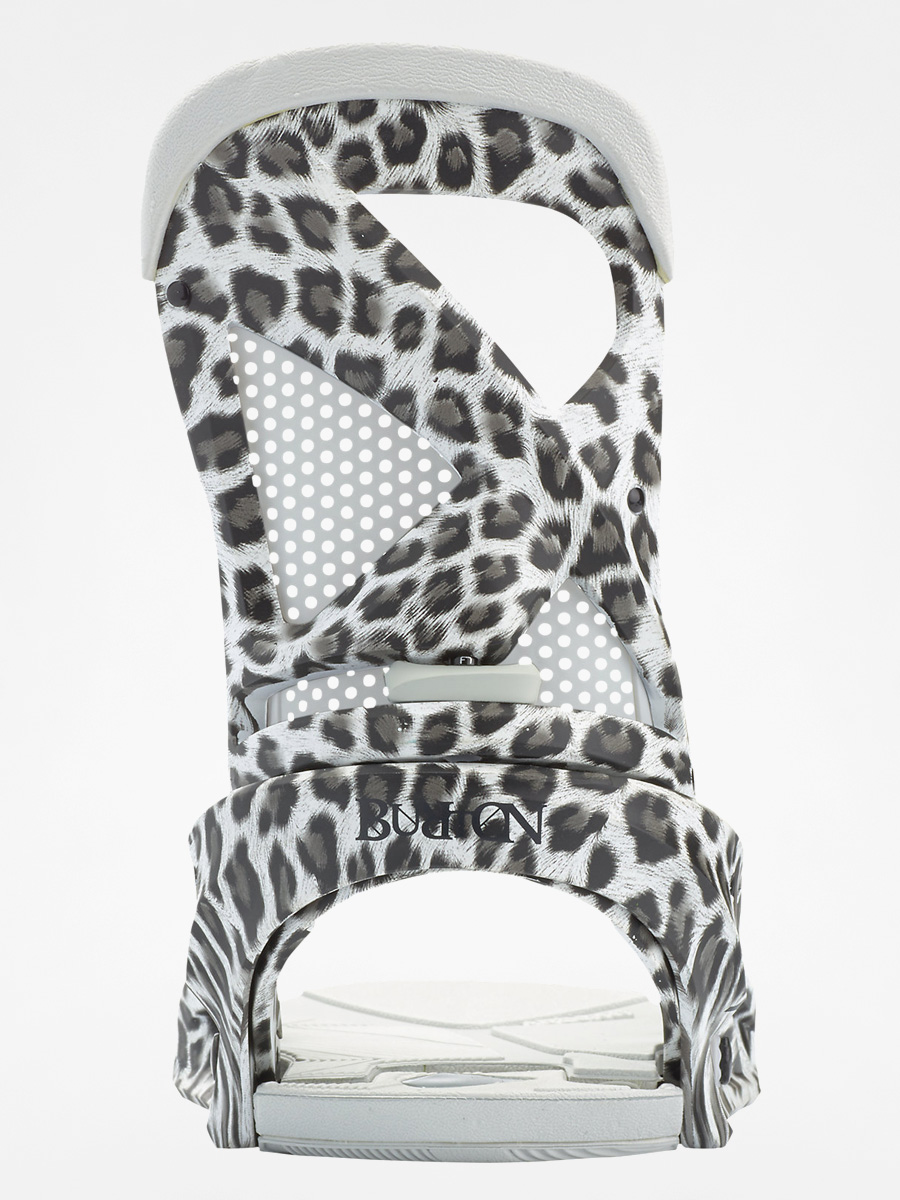 Womens Burton Snowboard bindings Lexa (snow leopard)