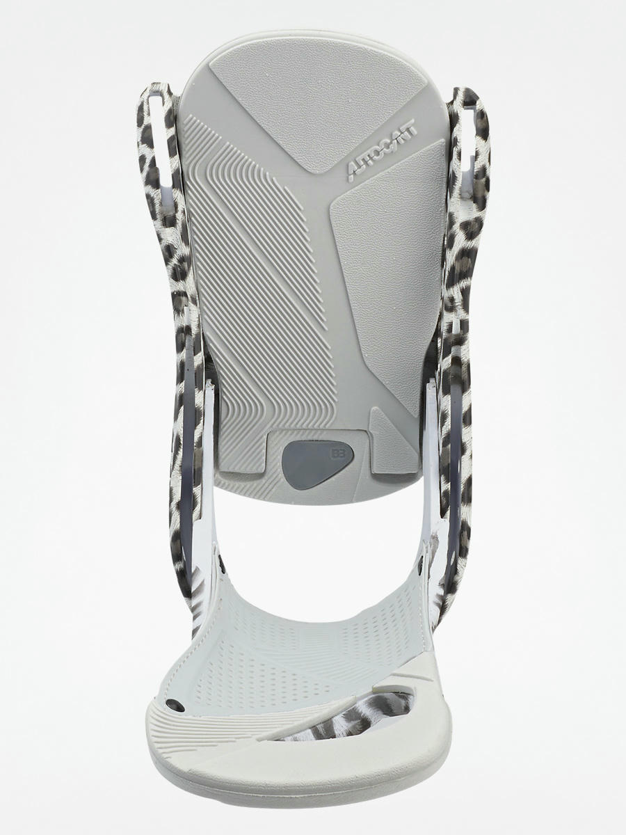 Womens Burton Snowboard bindings Lexa snow leopard