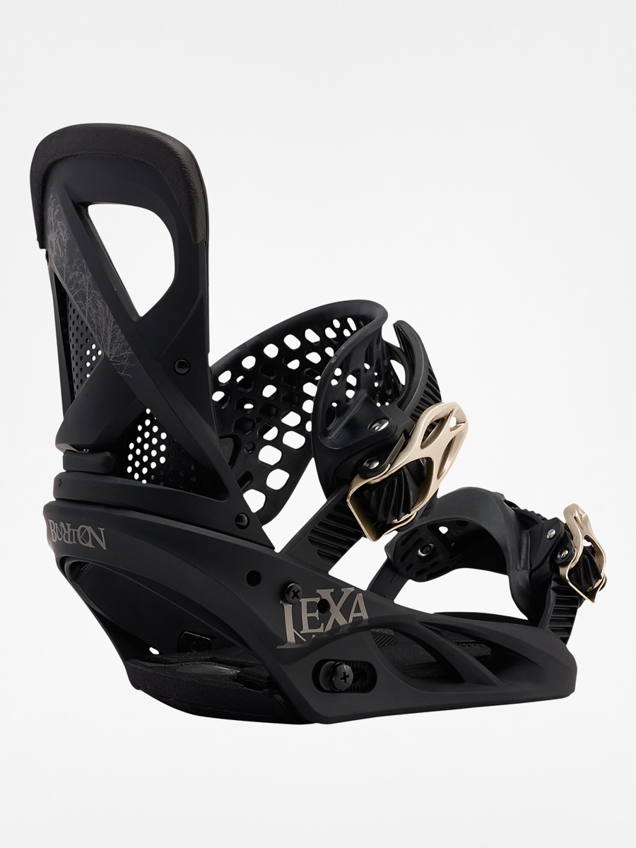 Womens Burton Snowboard bindings Lexa (black/gold)