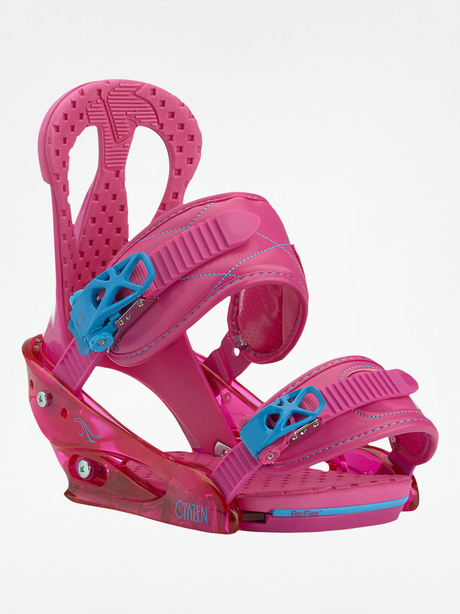 Womens Burton Snowboard bindings Citizen so pink