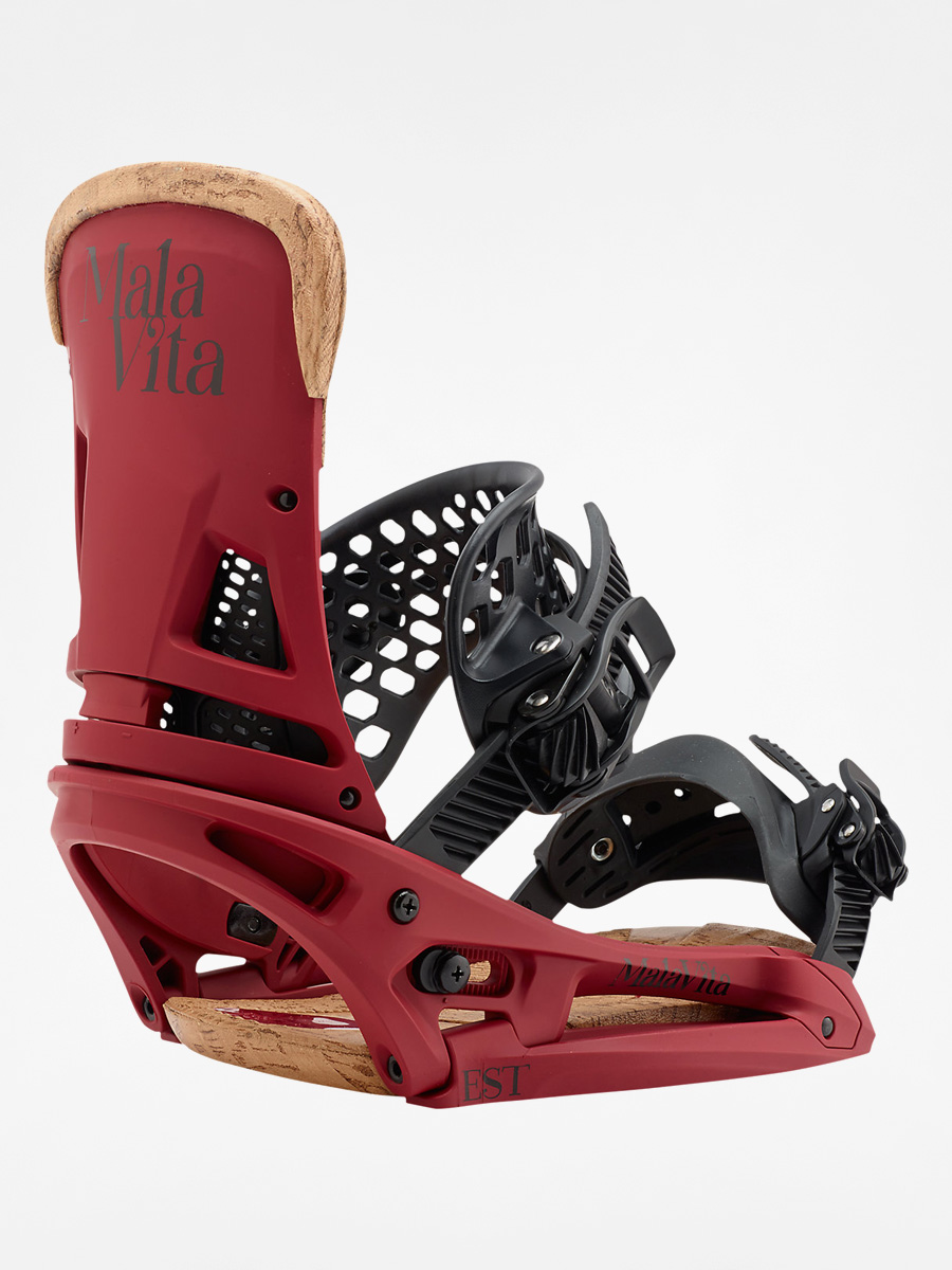 Mens Burton Snowboard bindings Malavita Est (wino)