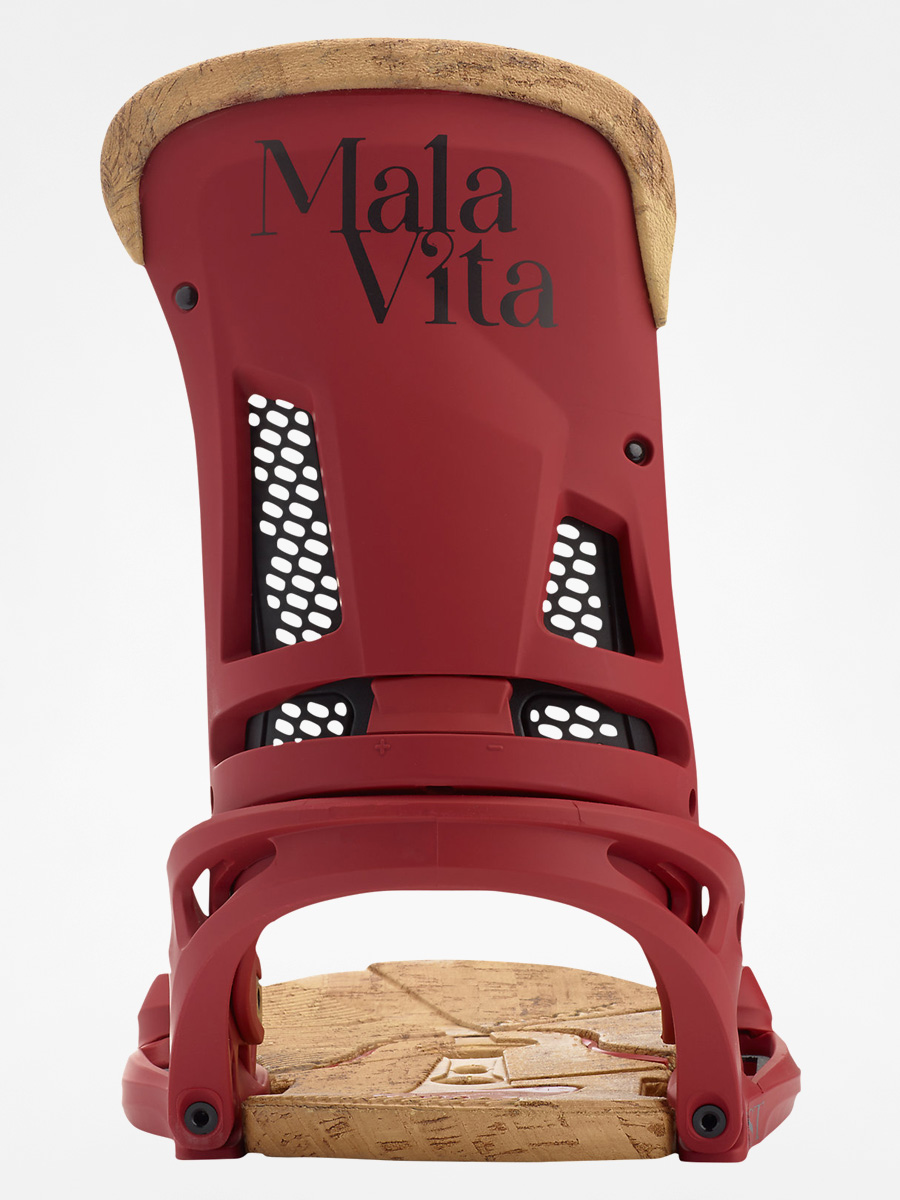 Mens Burton Snowboard bindings Malavita Est (wino)