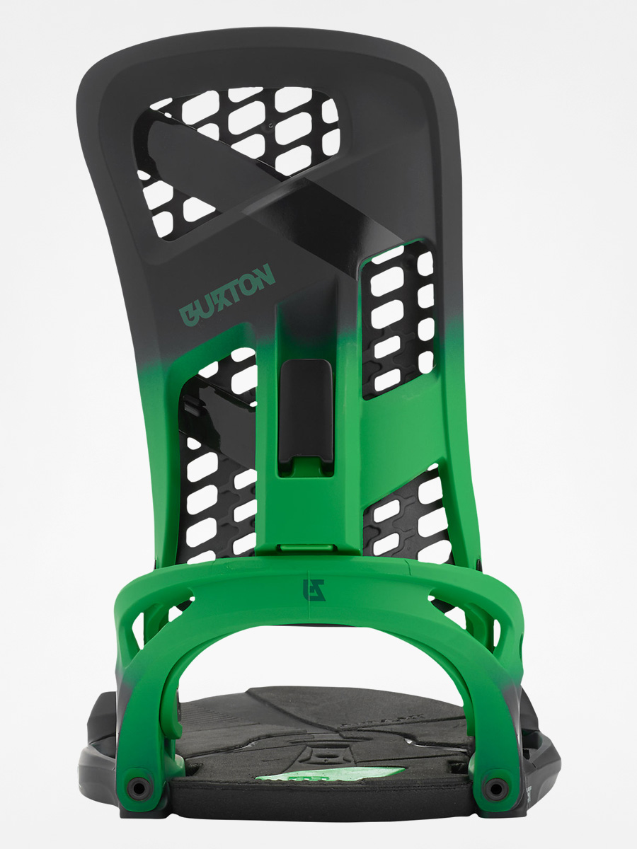 Mens Burton Snowboard bindings Genesis Est (green fade)