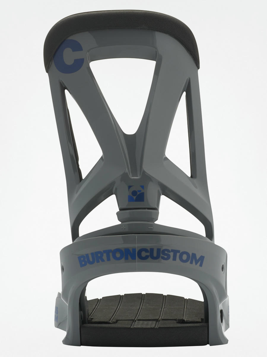 Mens Burton Snowboard bindings Custom grey shark