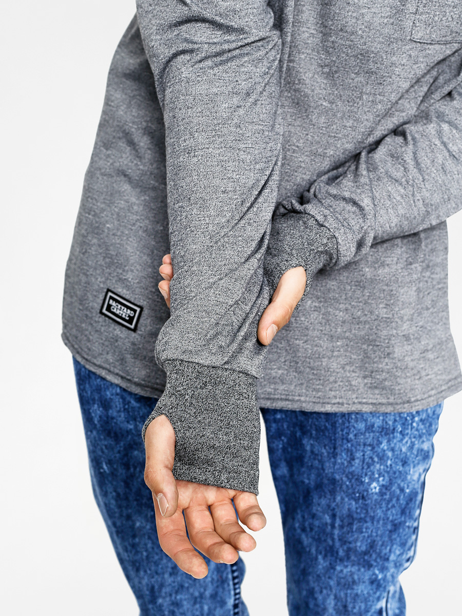 Backyard Cartel Longsleeve Cut (grey heather)