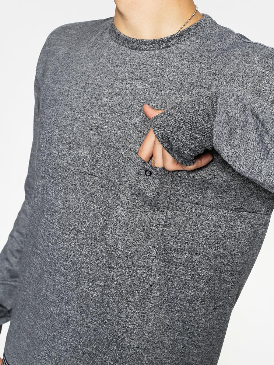 Backyard Cartel Longsleeve Cut (grey heather)