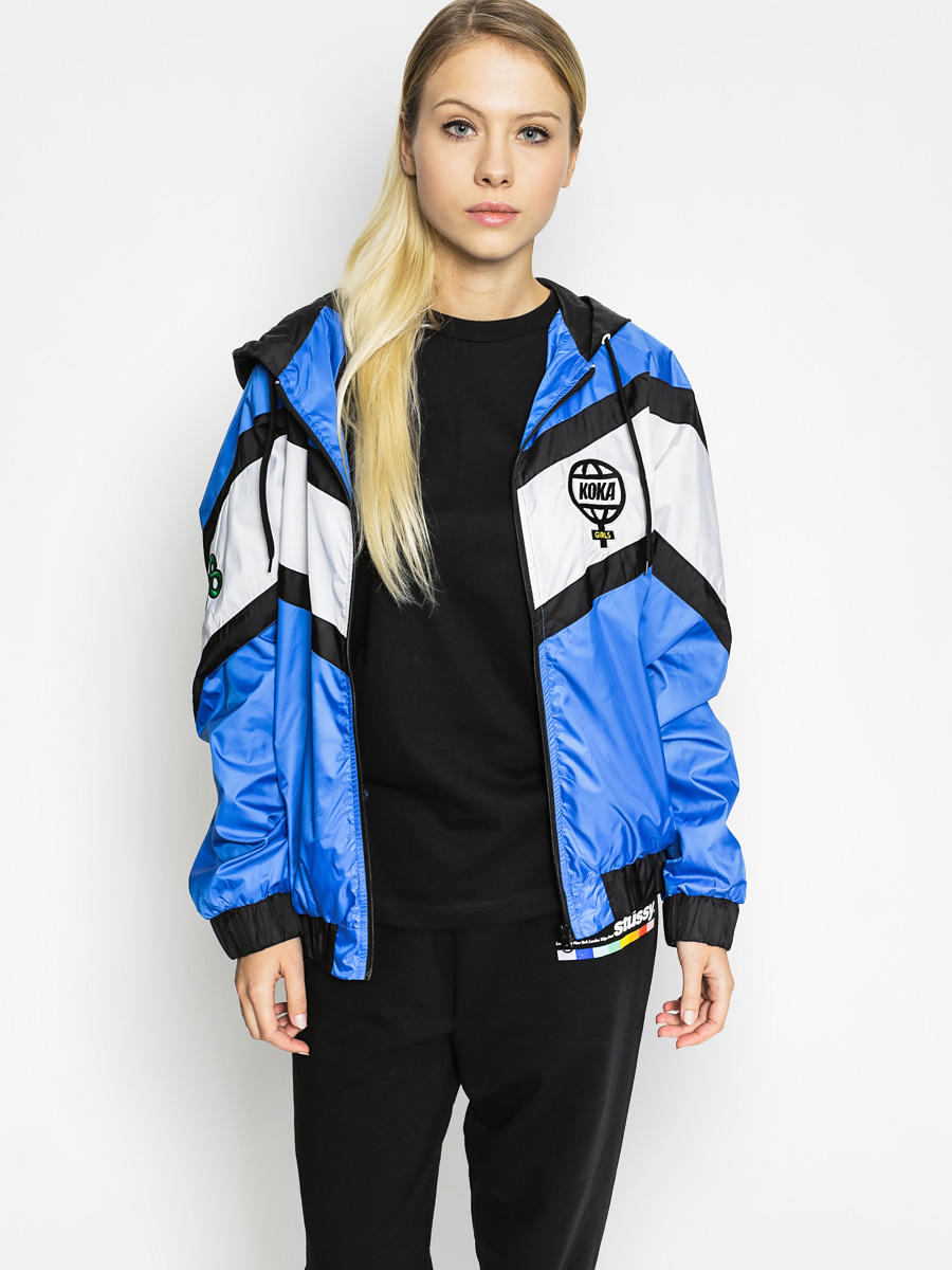 Koka Jacket The Globe Windbreaker Wmn (royal)