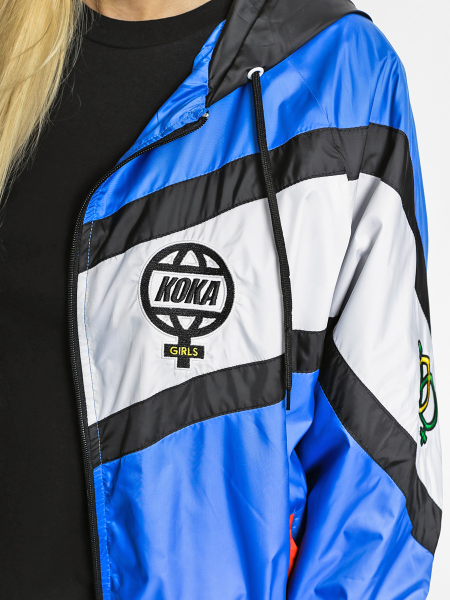 Koka Jacket The Globe Windbreaker Wmn (royal)