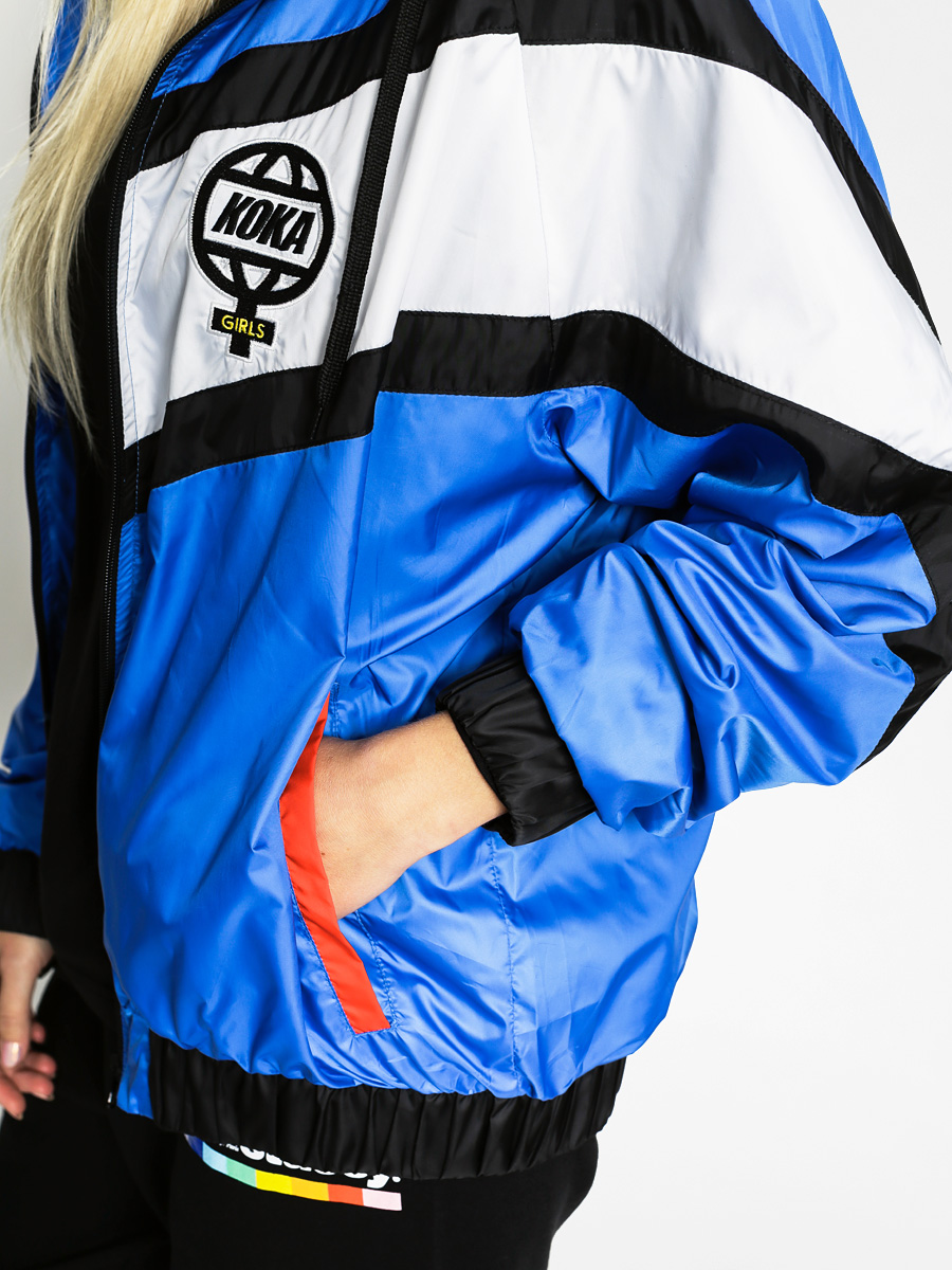 Koka Jacke The Globe Windbreaker Wmn (royal)