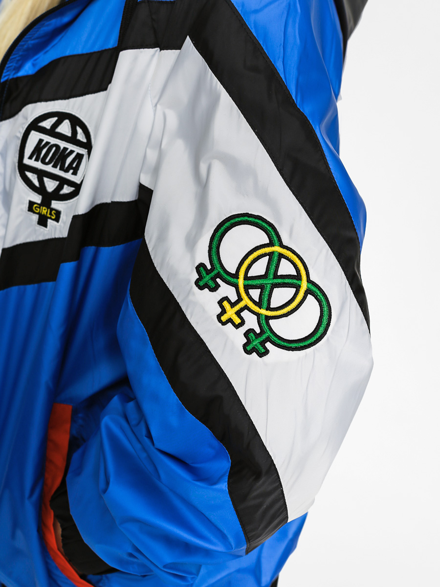 Koka Jacket The Globe Windbreaker Wmn (royal)