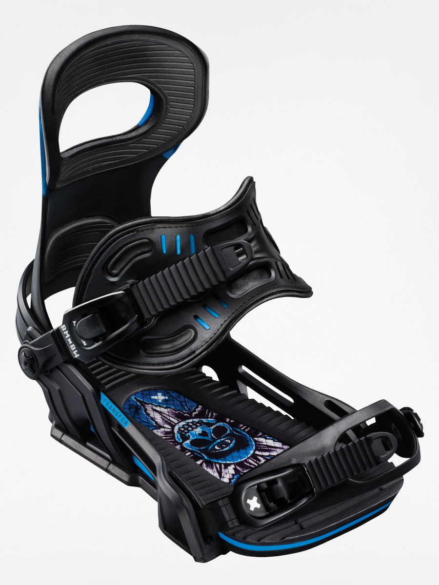 Mens Bent Metal Snowboard bindings Transfer (black)