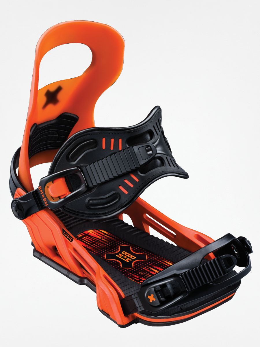 Herren Bent Metal Snowboard Bindung Logic (orange)
