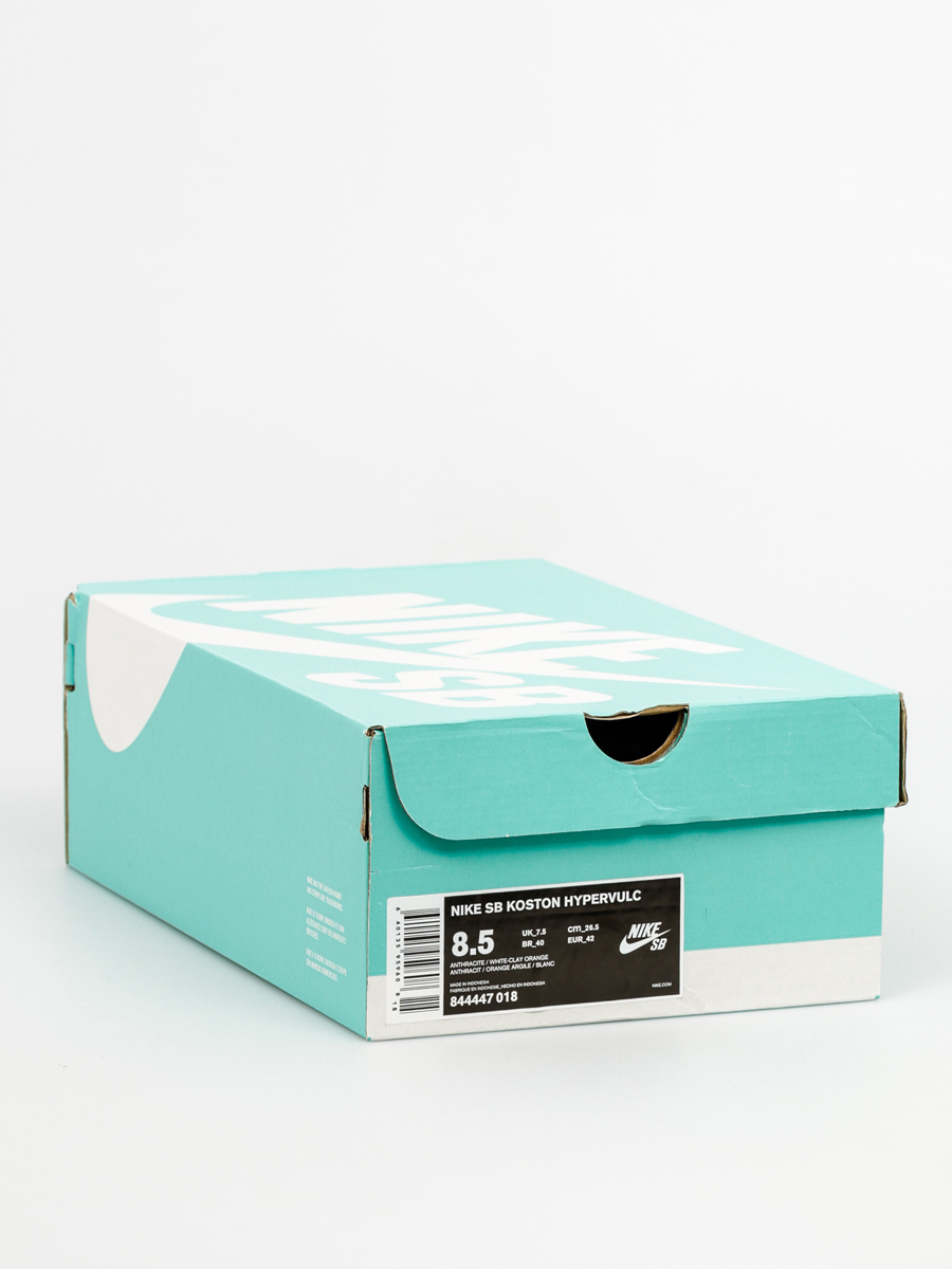 Nike SB Shoes Koston Hypervulc (anthracite/white clay orange)