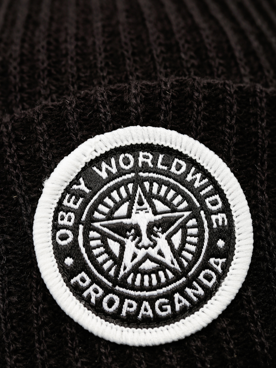 OBEY Beanie Classic Path (black)
