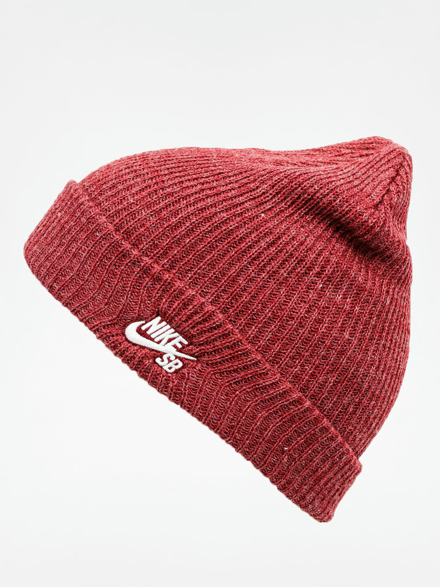 red nike sb beanie