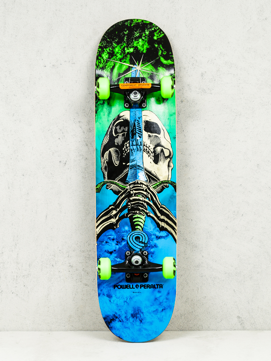 Powell Peralta Skateboard Assy Pp Skull Sword Storm (green/blue)