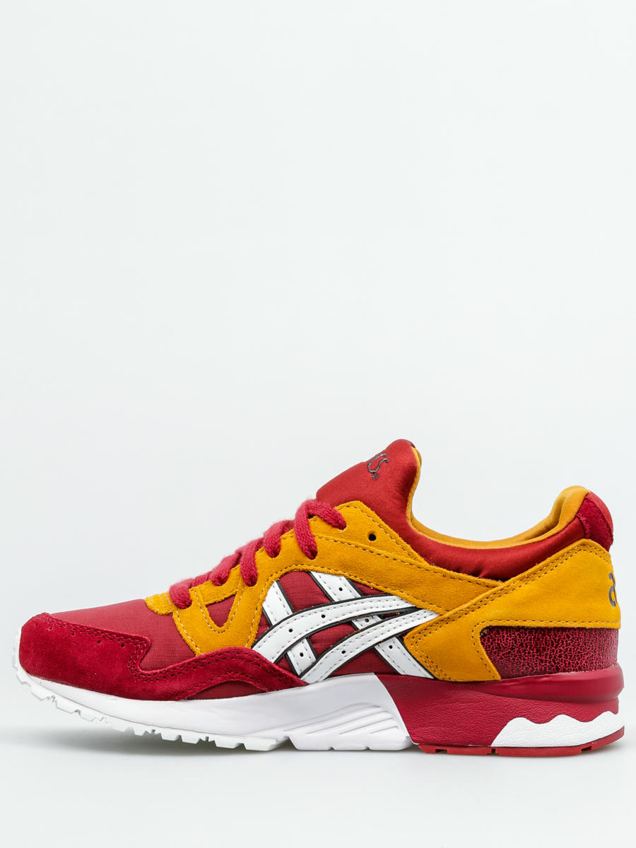 asics burgundy trainers