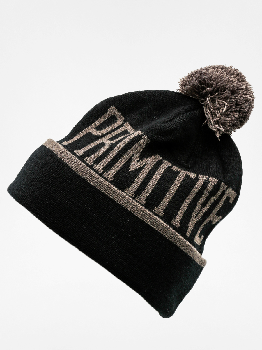 Primitive Mütze Piper Pom (black)