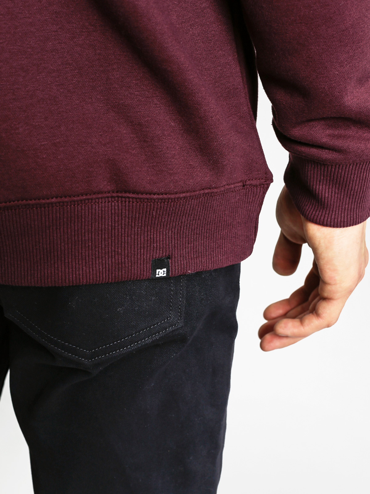 DC Sweatshirt Minimal (burgundy)